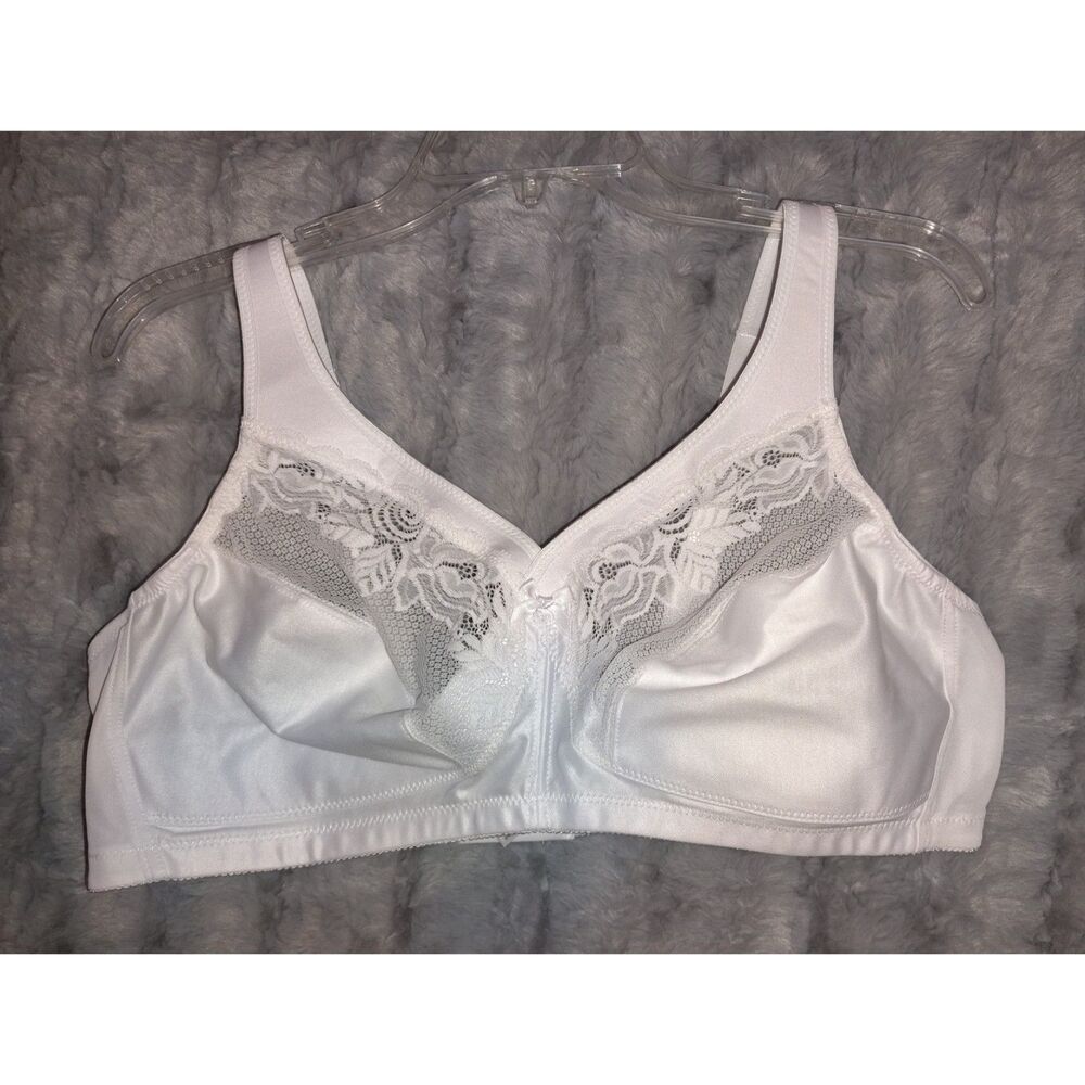 Glamorise MagicLift Minimizer Wirefree Bra 1003 Size 44C Plus Size Lingerie